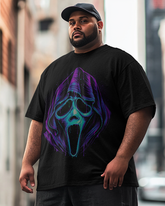 Herren Ghost T-Shirt in Übergröße